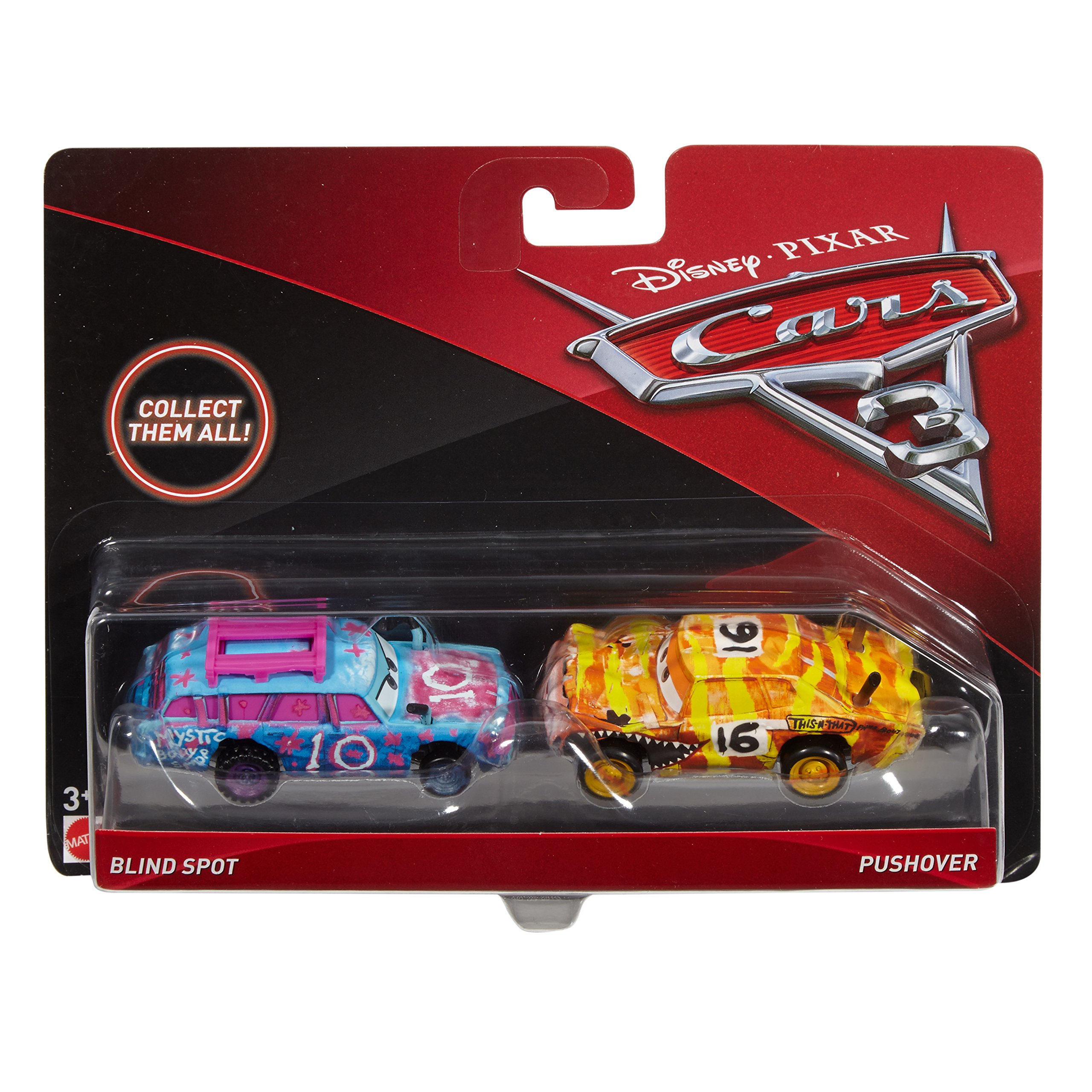 Disney/Pixar Cars 3 Blind Spot & Pushover Vehicle, 2 Pack : Amazon
